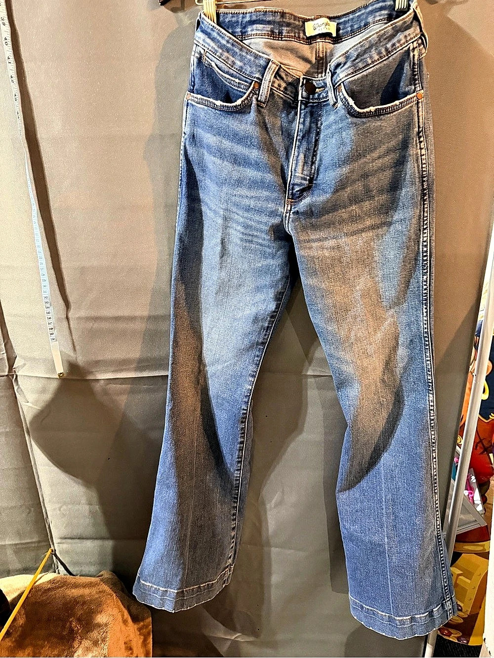 Wrangler Retro Boot Cut Jeans in Blue Waist 29